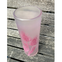 Frosted Glass Distel vaas